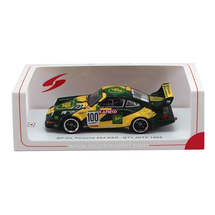 スパーク 1/43 1995年 JGTC GT1 BP オイル ポルシェ 964 RSR スパーク 1/43 1995年 JGTC GT1 BP オイル ポルシェ 964 RSR