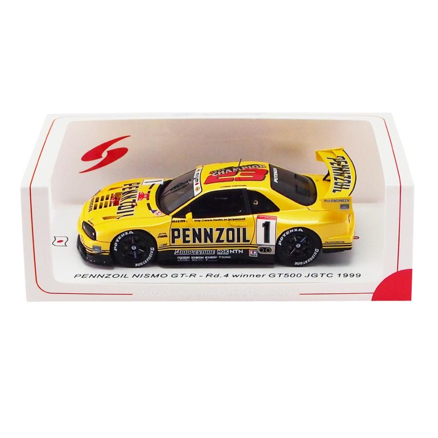 スパーク 1/43 1999年 JGTC GT500 ペンズオイル ニスモ GT-R R34 スパーク 1/43 1999年 JGTC GT500 ペンズオイル ニスモ GT-R R34