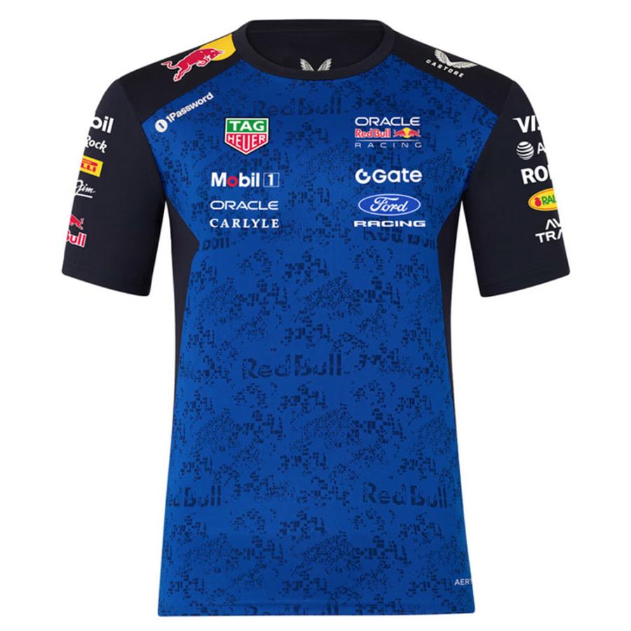 2026 オラクル レッドブル レーシング チーム Tシャツ ブルー 青 公式
