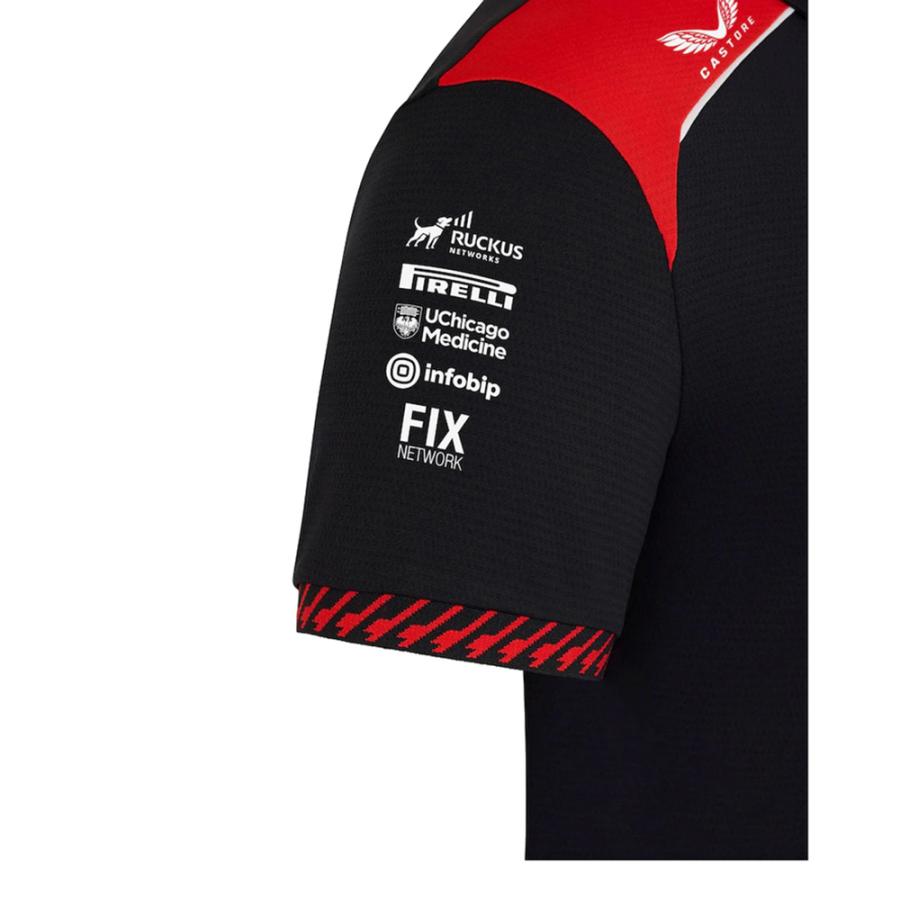 ハースF1チーム　支給　ポロシャツ　Mサイズ ハース F1 チーム支給品 ポロシャツ 2025 新品 サイズL F1グッズ