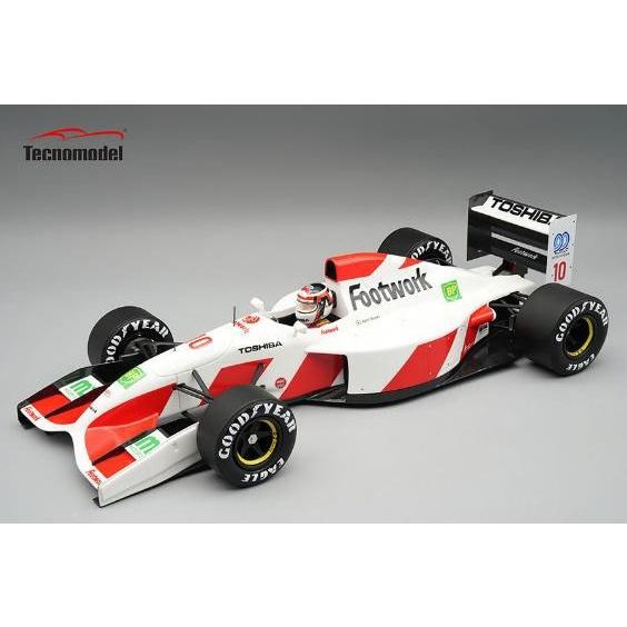 テクノモデル 1/18 フットワーク FA13 #10 鈴木亜久里 1992年 日本GP