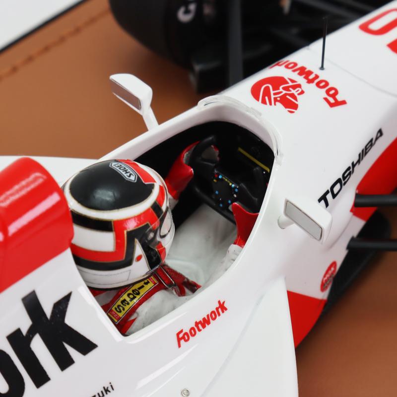 テクノモデル 1/18 フットワーク FA13 #10 鈴木亜久里 1992年 日本GP