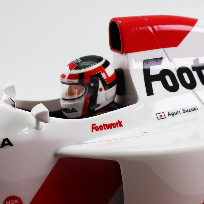 テクノモデル 1/18 フットワーク FA13 #10 鈴木亜久里 1992年 日本GP