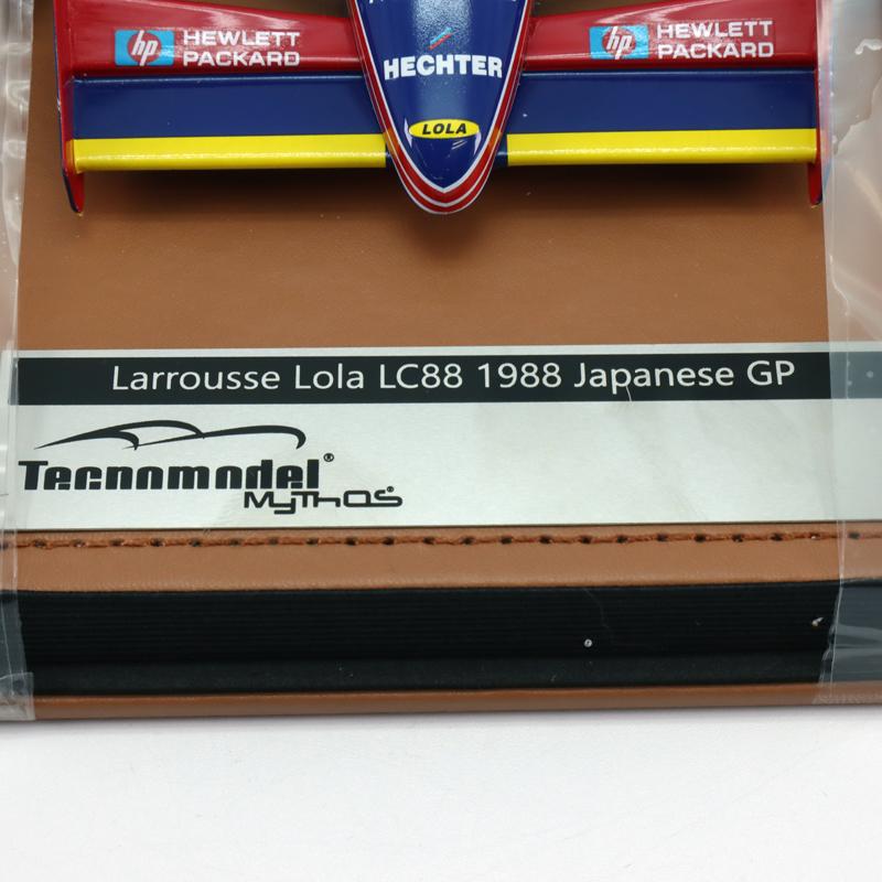 テクノモデル 1/18 ラルース ローラ LC88 #29 鈴木亜久里 1988年 日本