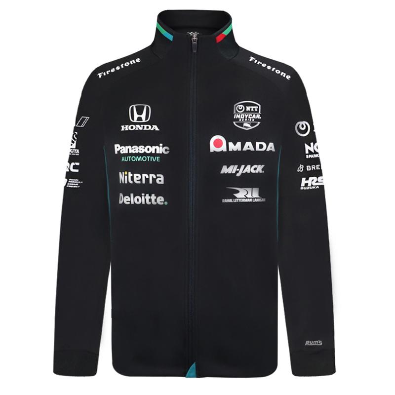 2024 佐藤 琢磨 TS ドライバーズ フルジップ スウェット ブラック