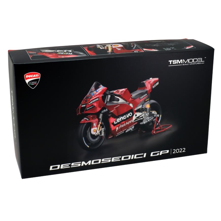 オートバイ・バイク TSM Ducati Desmosedici GP22 1/12 motogp TSM MODEL 1/12 ドゥカティ デスモセディチ GP22 チーム レノボ