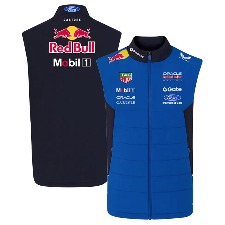 【早い者勝ち！】Red Bull 　ナイロン製ベスト 2026 オラクル レッドブル レーシング チーム ジレ ベスト ユニ