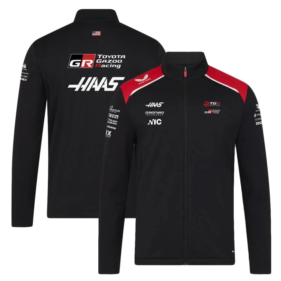 2026 TGR ハース F1 チーム ソフトシェル ジャケット ブラック