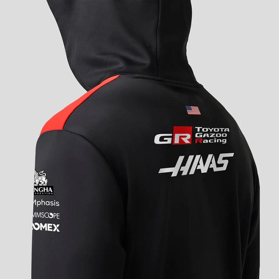 2026 TGR ハース F1 チーム プルオーバー フーディー ブラック