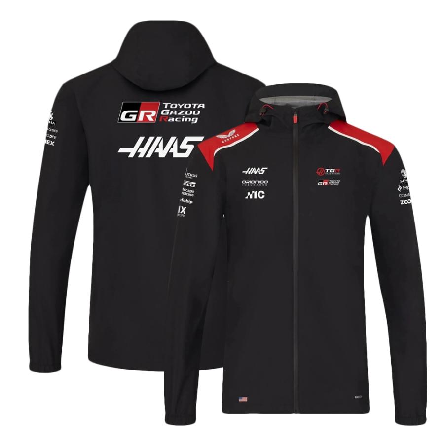 2026 TGR ハース F1 チーム レイン ジャケット ブラック エフワン 公式