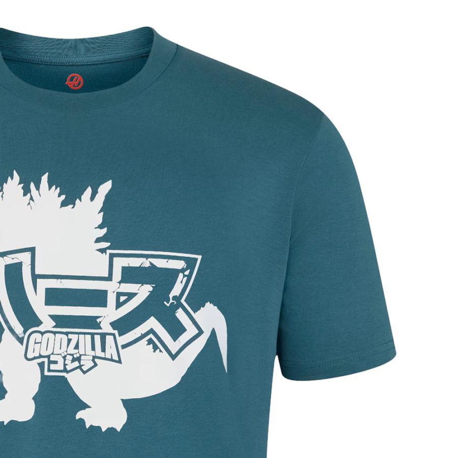 2026 TGR ハース F1 チーム x ゴジラ Godzilla Tシャツ グリーン 公式