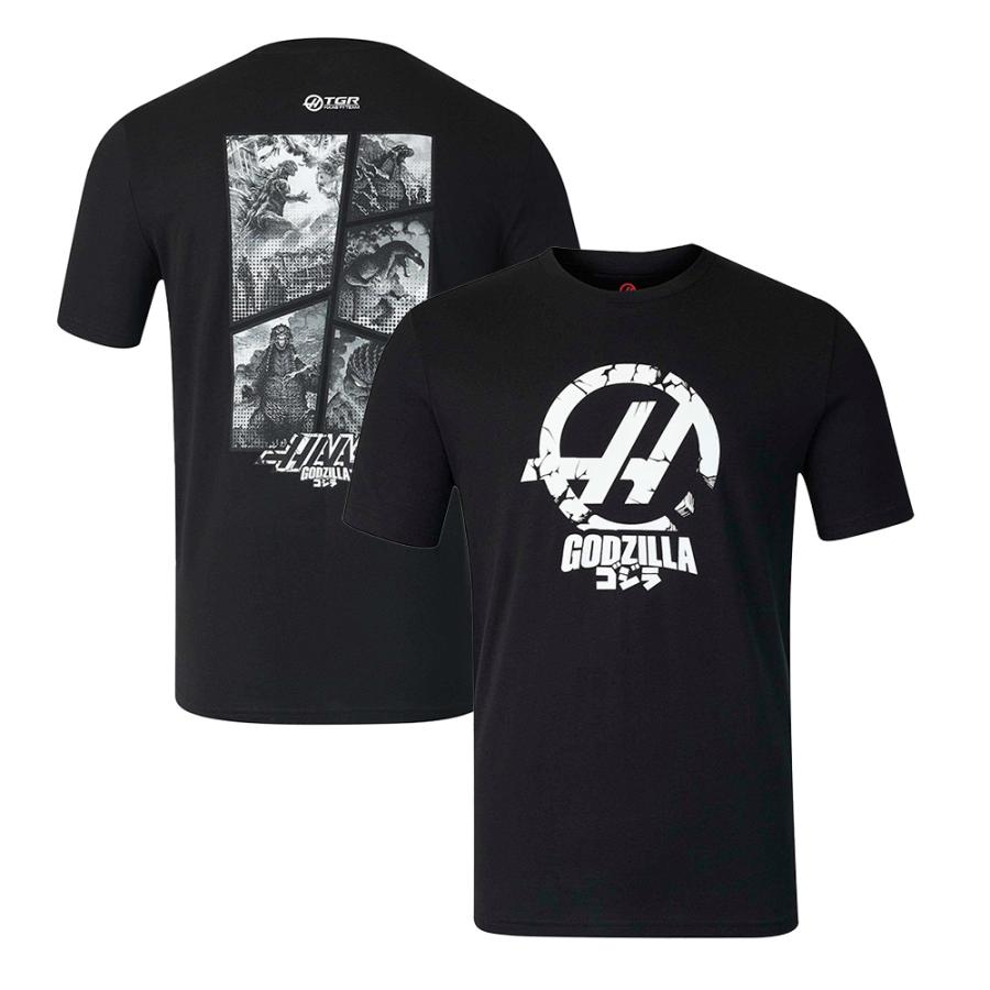 2026 TGRハースF1チーム支給品 TシャツXLサイズ 非売品 2026 TGR ハース F1 チーム × Godzilla ゴジラ コミック Tシャツ