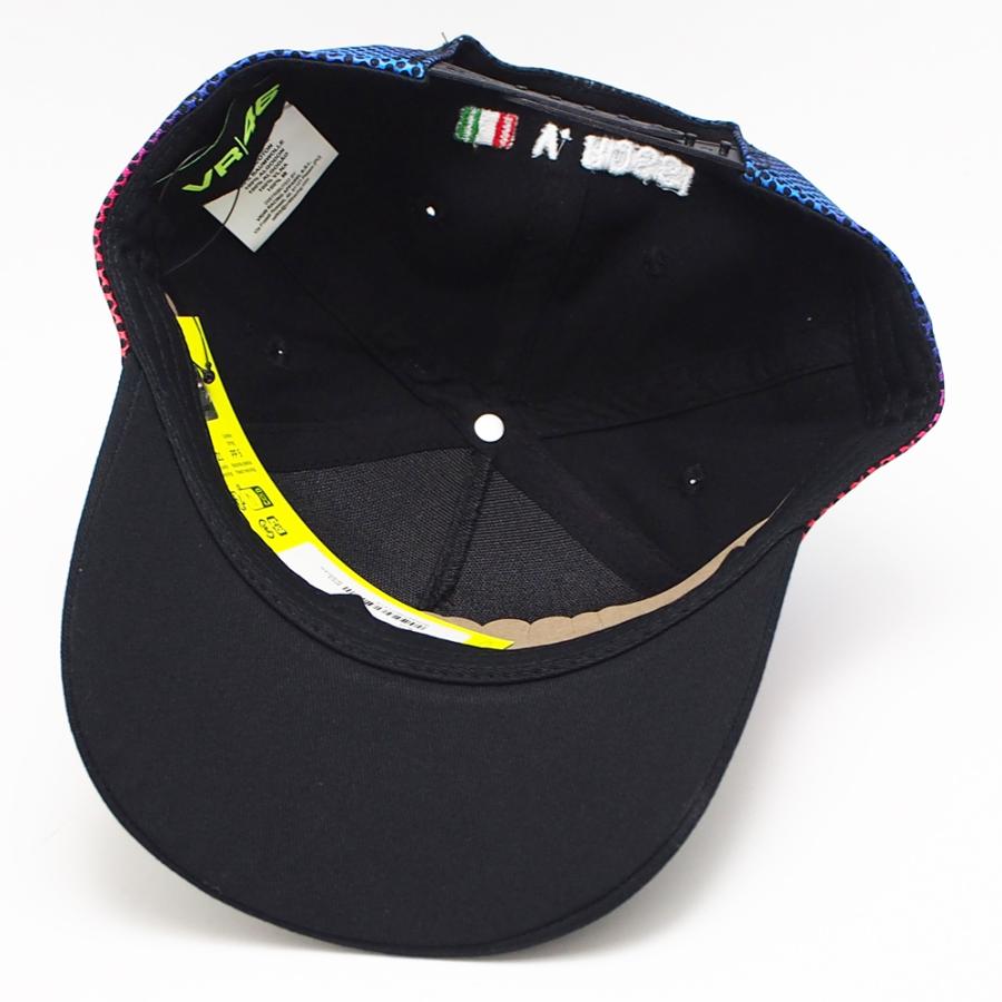 キッズ用 VR46 WRT コレクション Fade 46 ミッドバイザー キャップ