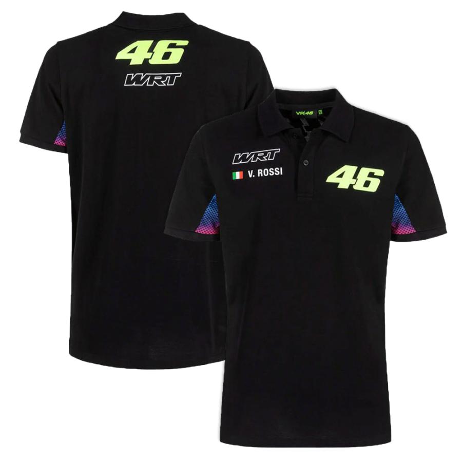 バレンティーノ ロッシ VR46 WRT コレクション Fade 46 ポロシャツ