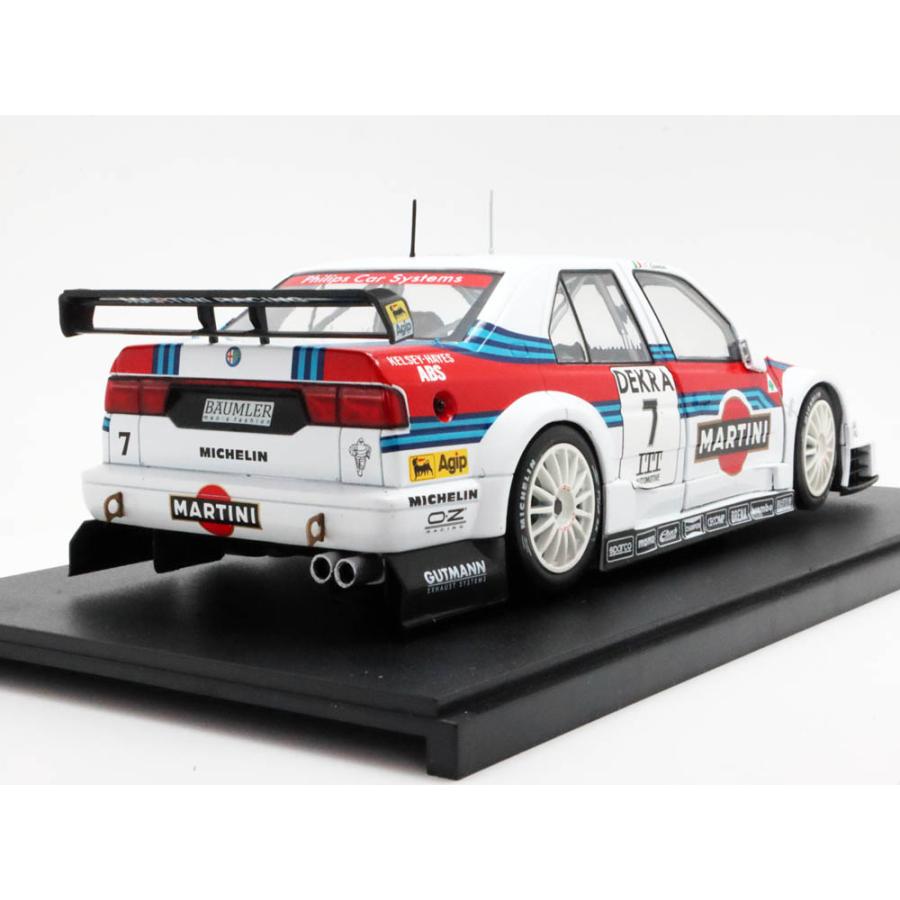 WERK83 1/18 アルファロメオ 155 V6 TI マルティニ レーシング アルファ コルセ N 7 DTM ITC 1995年 アレッサンドロ ナニーニ モデルカー W1801005｜formula-sports｜05