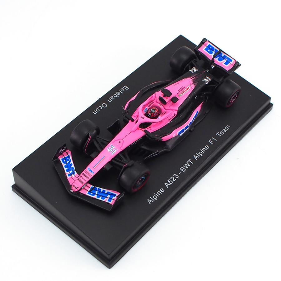 スパーク 1/64 アルピーヌ BWT F1 チーム A523 #31 エステバン オコン