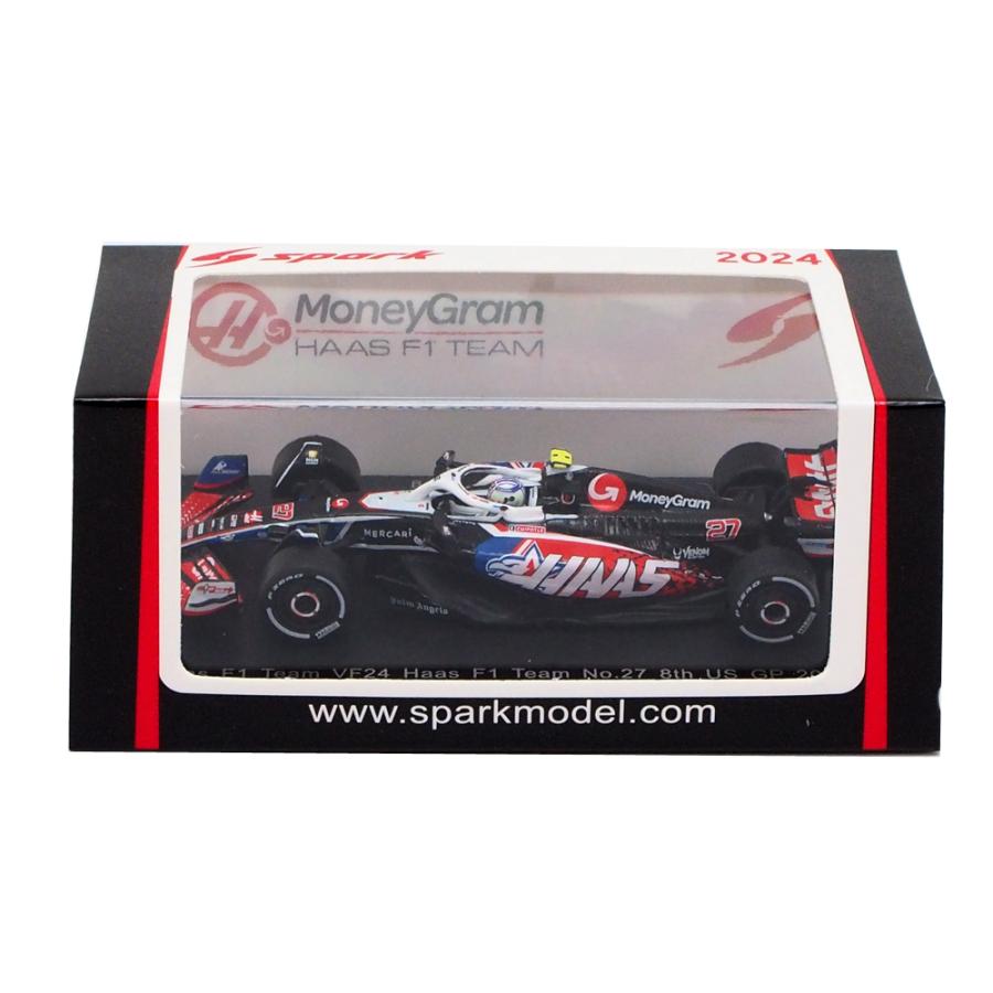 スパーク 1/64 マネーグラム ハース F1チーム VF-24 2024年