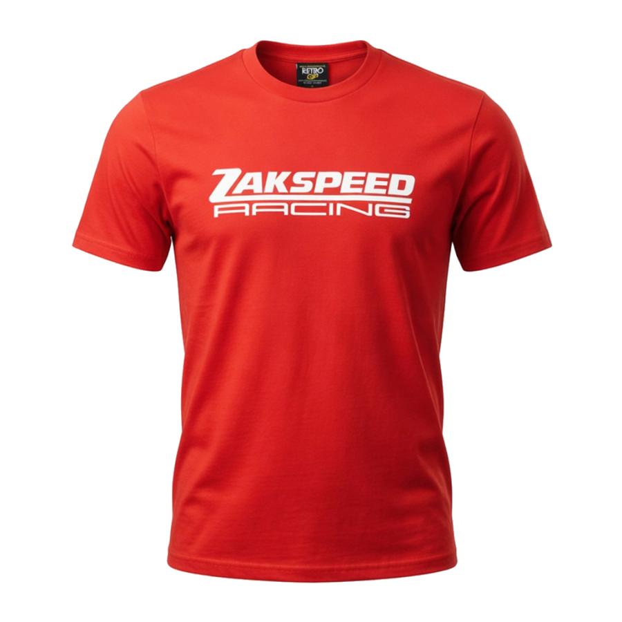 ザクスピード チーム Tシャツ レッド 赤 レトロ オフィシャル 公式 F1