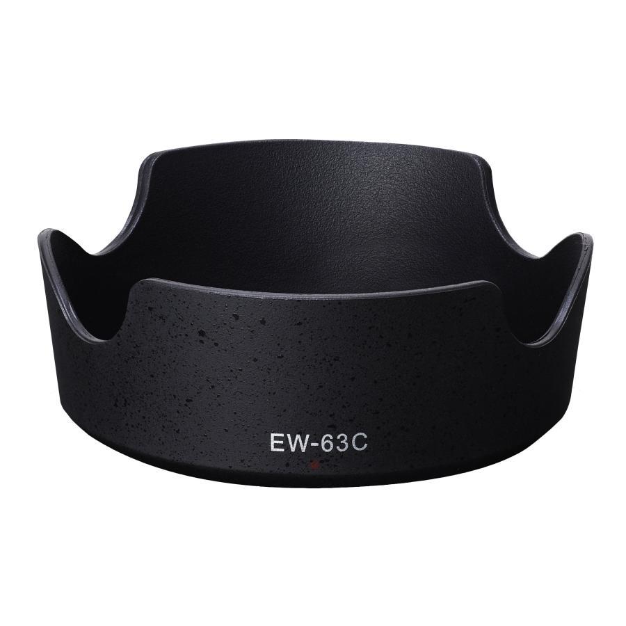 EW-63C 互換 レンズフード RF24-50mm F4.5-6.3 IS STM/ EF-S18-55mm F3