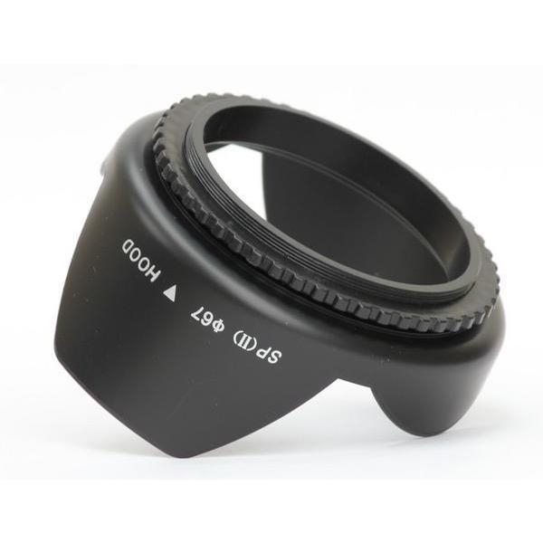 花形レンズフード径67mm 標準レンズ用 カメラレンズ保護