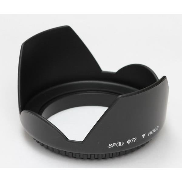 美品 OM SYSTEM 40-150mm F4.0-5.6 R 純正フード付 花形レンズフード径72mm 標準レンズ用 カメラレンズ保護