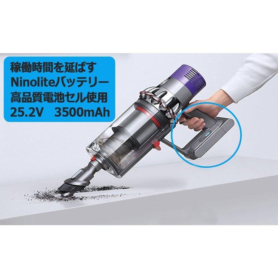 NinoLite V10 対応バッテリー Dyson SV12 シリーズ Cyclone NinoLite V10 対応バッテリー Dyson SV12 シリーズ Cyclone