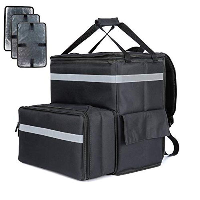 21特集高評価 デリバリーバッグ業務用 Forthstore 10のyushang 保温ピザバッグ エコ 折りたたみバッグ 折りたたみ ウーバーイーツリュック保冷バッグ ウーバッグ Yushang 耐荷重 ウーバーイーツリュック保冷バッグ 大容量 3枚の仕切 最新モデル入荷