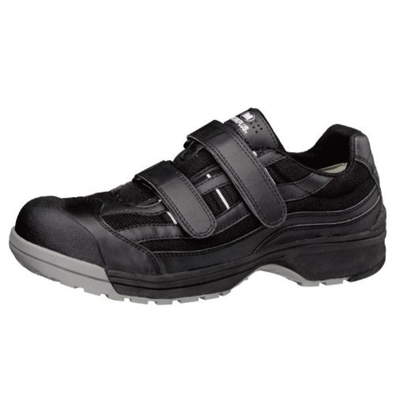 ミドリ安全 安全作業靴 JSAA認定 プロスニーカー トゥガード付 MPN905 メンズ ブラック 25.0(25cm) 靴用消臭剤
