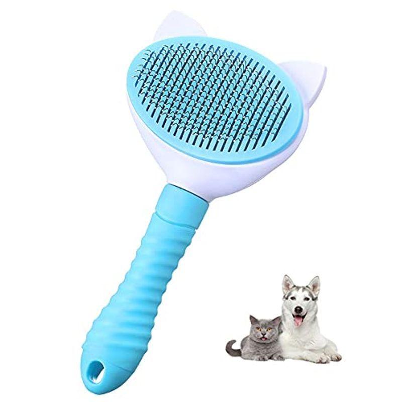 ペット用ブラシ 犬ブラシ 猫ブラシ 衝撃特価 抜け毛取りクリーナー 抜け毛 猫 小型 セルフクリーニング 毛玉取り ノミ防止 ブ 長毛短毛抜け 中型犬