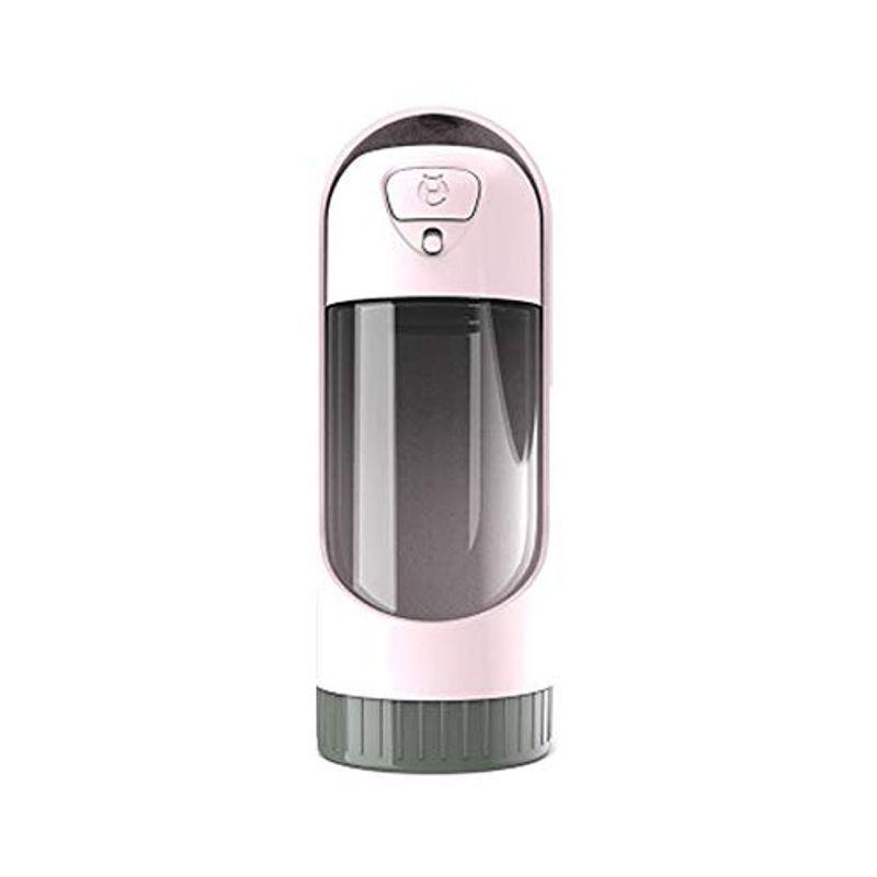 Yakamoz 驚きの価格 ペット水飲み器 ウォーター ボトル 水筒 携帯用 犬 みずのみ器 水やり 水入れ 給水器 散歩用 水槽付き 水漏れ防止 猫
