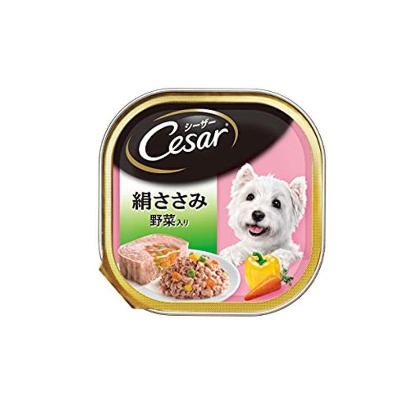 シーザー 成犬用 絹ささみ 野菜入り 100g 24個 まとめ買い ドッグフード ウェット 最大46 Offクーポン
