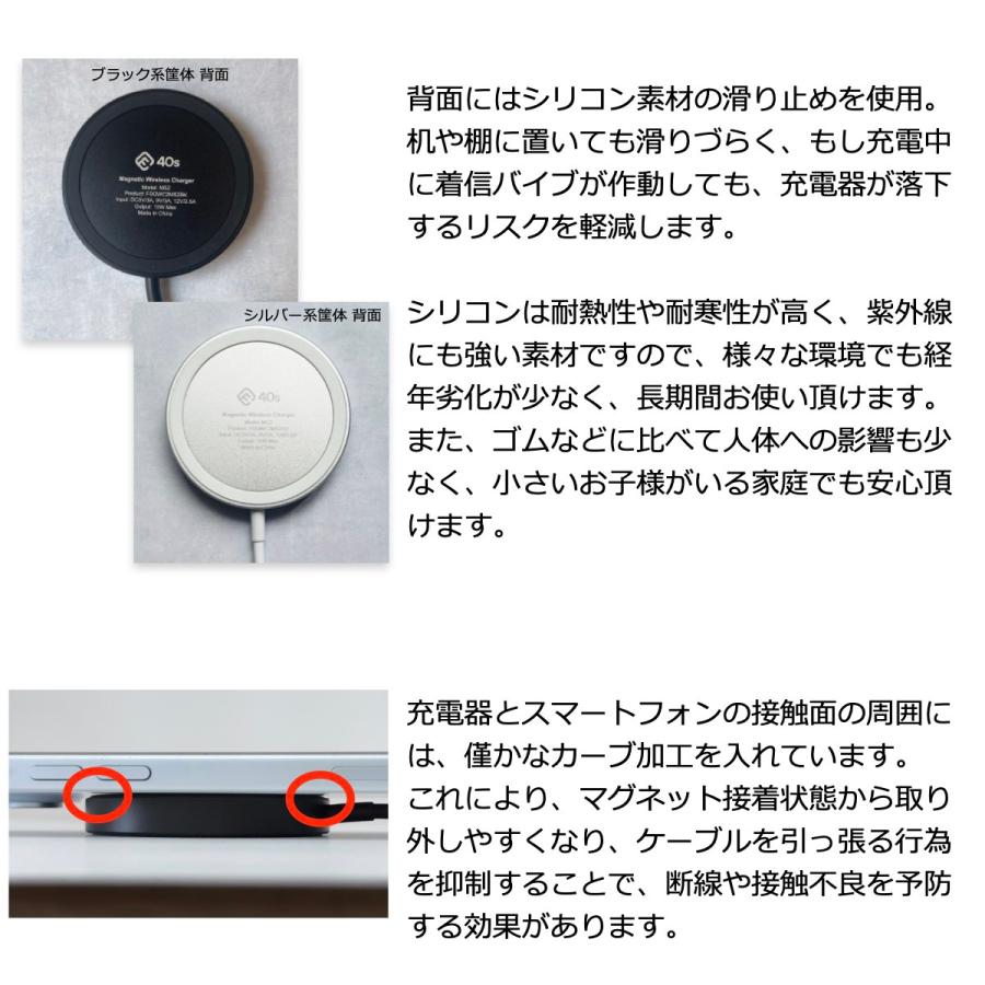 (セット) Qi2 MagSafe 充電器 車載ホルダー iPhone18 Pro Max Duo iPhone 17 17e 16 15 14 13 12 Air 急速 マグセーフ Android ワイヤレス充電 40s CMS1 MS2 | 40s | 11