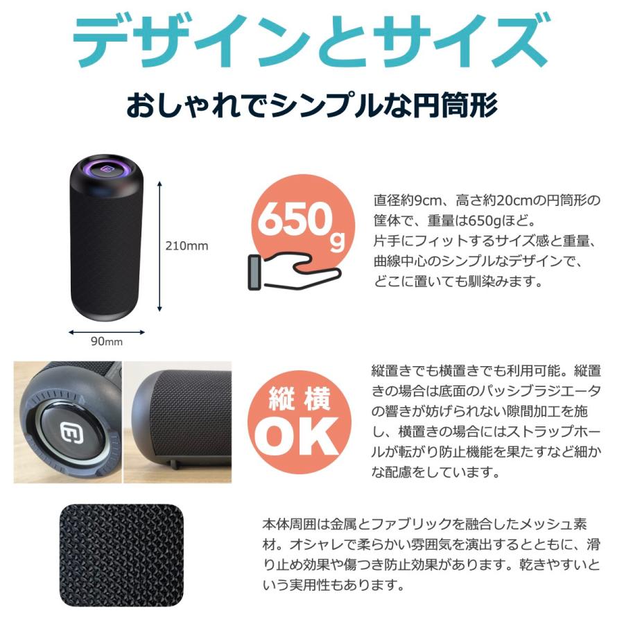 CW1L ポータブル防水Bluetoothスピーカー Amazon | 40s スピーカー Bluetooth 防水 SDカード ブルートゥース 重
