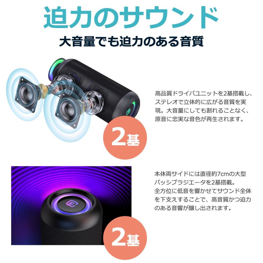 40s 訳あり 2台セット スピーカー Bluetooth 高音質 防水 大音量
