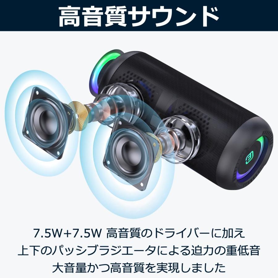40s (4台セット) Bluetoothスピーカー ワイヤレス 高音質 大音量 重