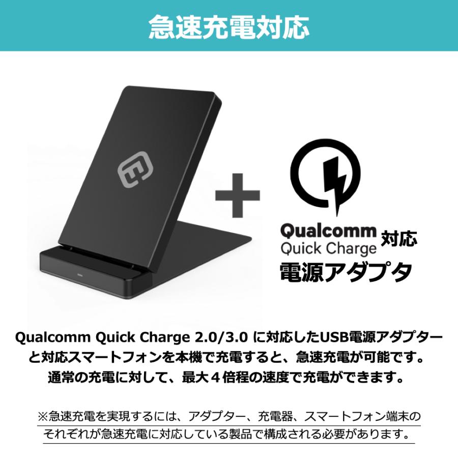 ワイヤレス充電器 Qi 充電器 急速 折りたたみ iPhone15 ギフト iPhone Android 急速充電 置くだけ充電 SE3 iPhone14 13 12 Pro mini max iPhone11 8 40s FOS1 | 40s | 03