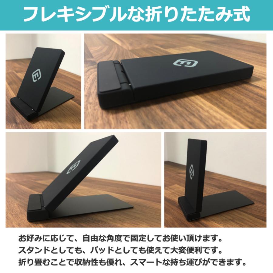ワイヤレス充電器 Qi 充電器 急速 折りたたみ iPhone15 ギフト iPhone Android 急速充電 置くだけ充電 SE3 iPhone14 13 12 Pro mini max iPhone11 8 40s FOS1 | 40s | 04