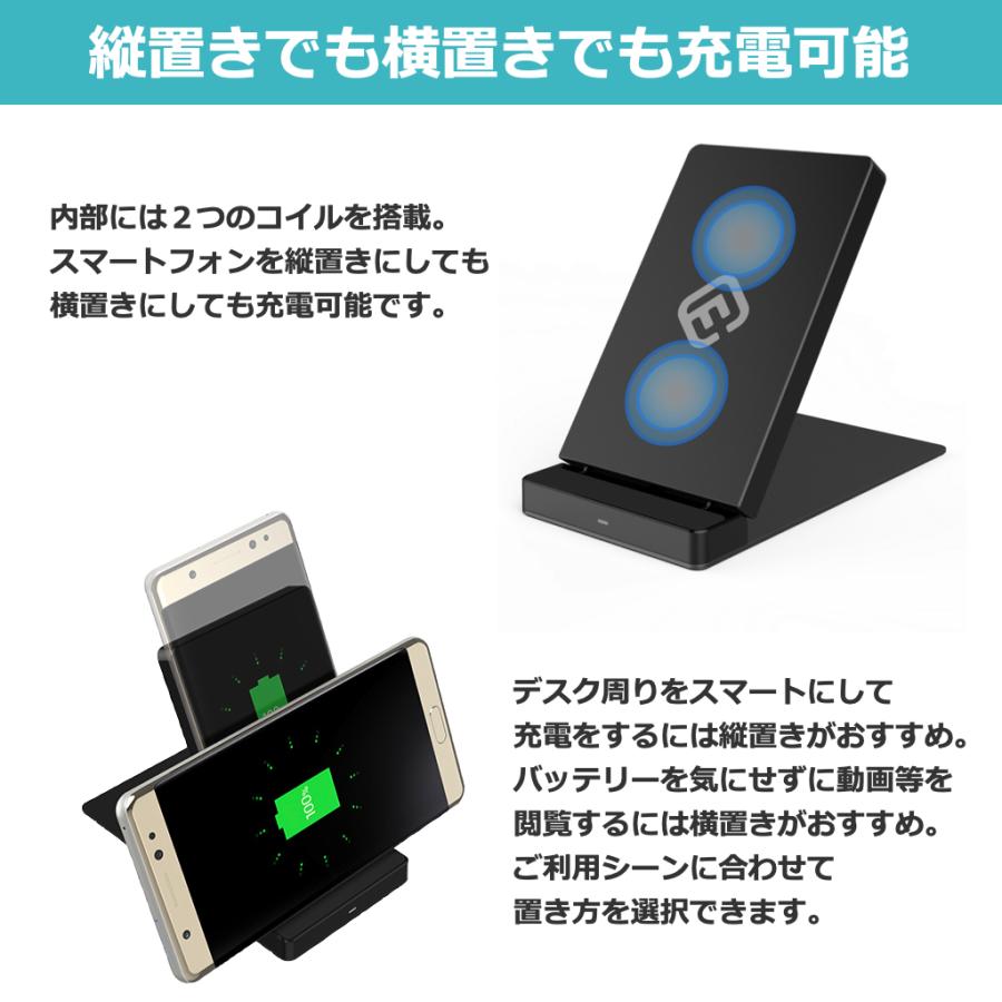 40s ワイヤレス充電器 Qi 充電器 急速 折りたたみ iPhone15 ギフト