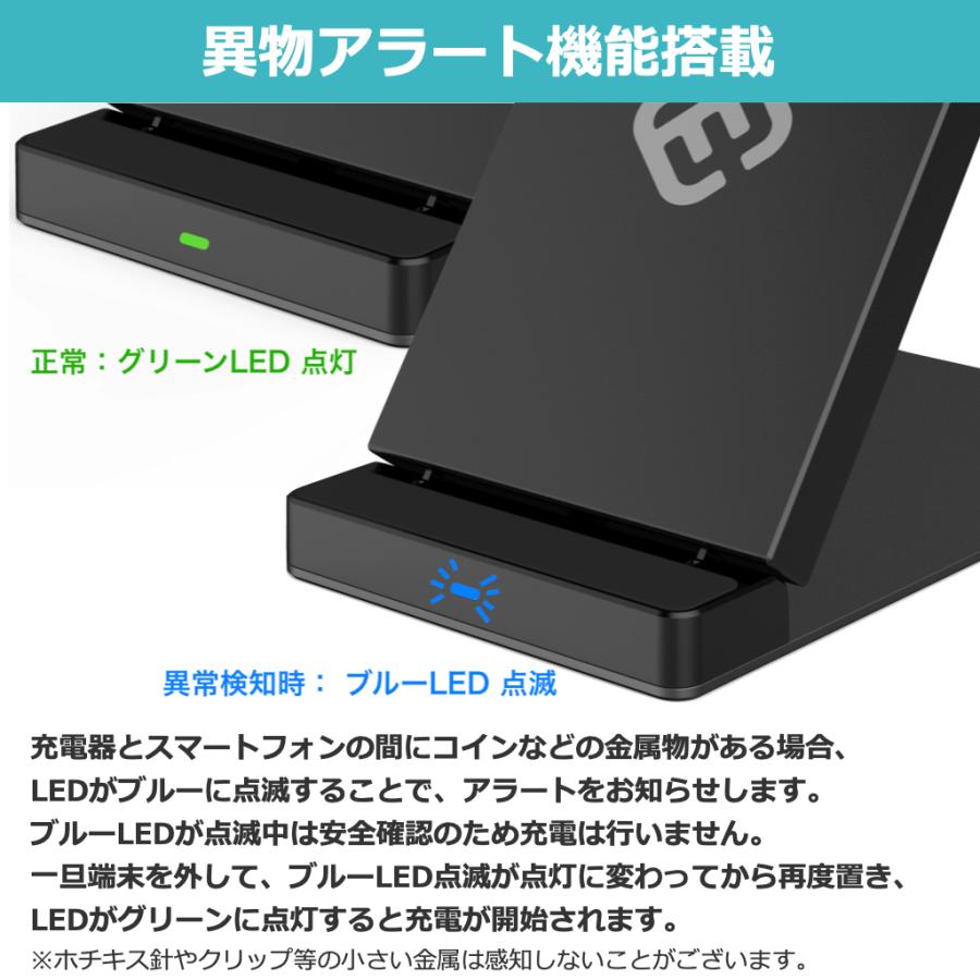ワイヤレス充電器 Qi 充電器 急速 折りたたみ iPhone15 ギフト iPhone Android 急速充電 置くだけ充電 SE3 iPhone14 13 12 Pro mini max iPhone11 8 40s FOS1 | 40s | 06