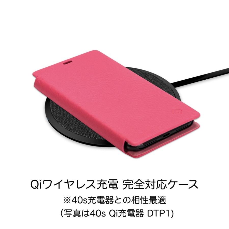iPhone XR ケース 手帳型 iPhoneXR 耐衝撃 スタンド機能 薄型 カード収納 Qi ワイヤレス充電対応ケース iPhoneケース おしゃれ 送料無料 40s | 40s | 17
