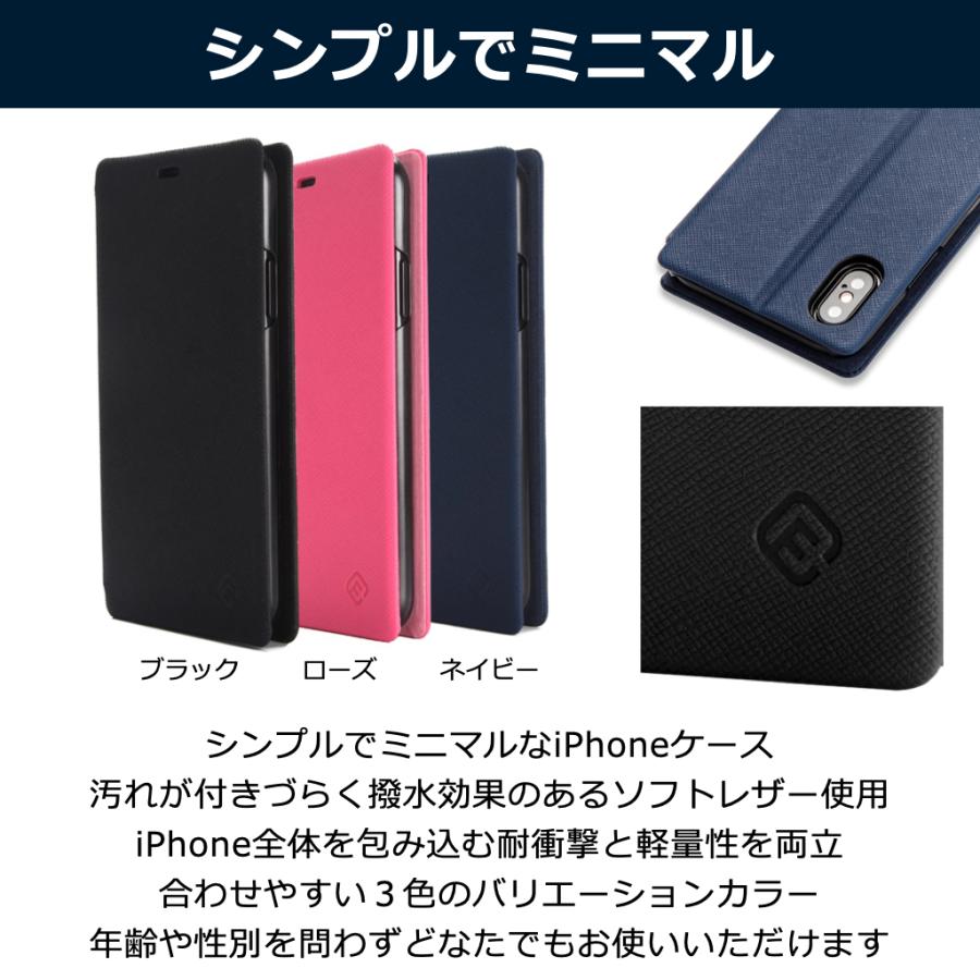 iPhone XS ケース 手帳型 アイフォン iPhoneXS iPhoneケース スタンド 薄型 耐衝撃 カード収納 Qi ワイヤレス充電 おしゃれ 送料無料 40s | 40s | 06