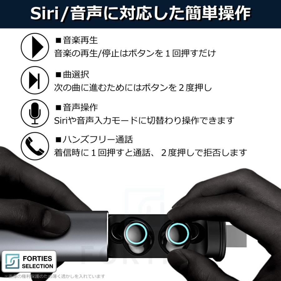 ワイヤレスイヤホン Bluetooth5.0 イヤホン 防水 IPX5 S5 ワイヤレス TWS イヤフォン 高音質 重低音 充電ケース付 iPhone Android ブルートゥース5 小型 軽量 |  | 05