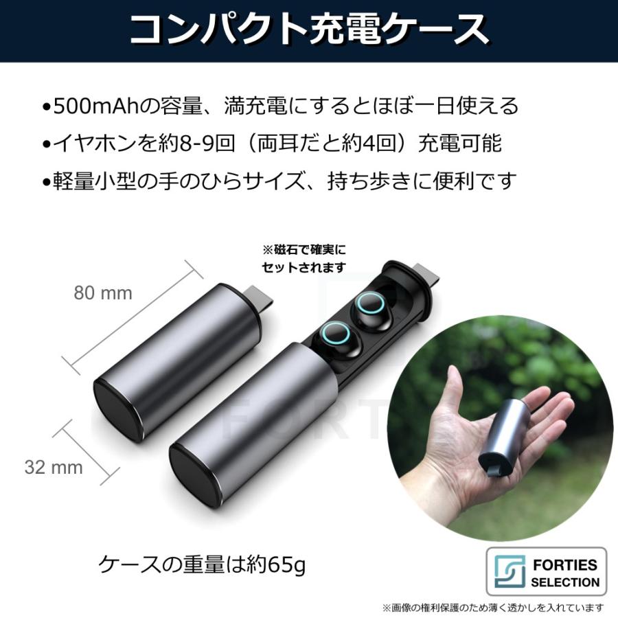 ワイヤレスイヤホン Bluetooth5.0 イヤホン 防水 IPX5 S5 ワイヤレス TWS イヤフォン 高音質 重低音 充電ケース付 iPhone Android ブルートゥース5 小型 軽量 |  | 06