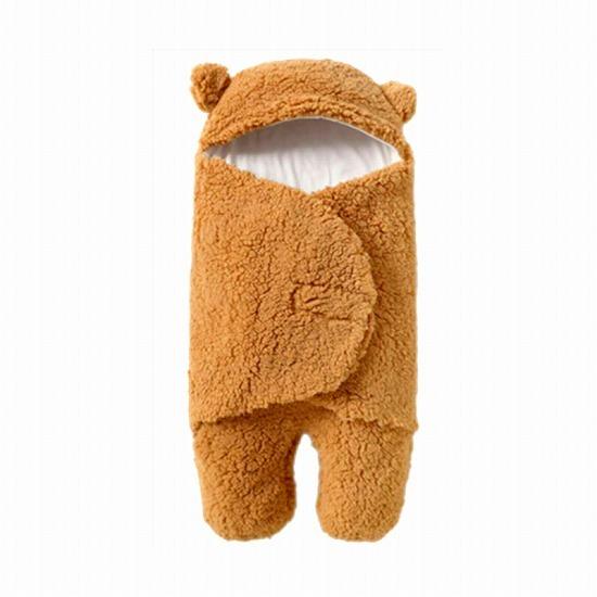 ゆうメール 送料無料 おくるみ 新生児 冬 足付き ベビー服 赤ちゃん 寝袋 ブランケット 寝具 ベビーベッド 無地 熊 人気 出産祝い 防寒 ホワイト 全2色 Free Goods 0044 フォルティッシモ ヤフーショップ 通販 Yahoo ショッピング