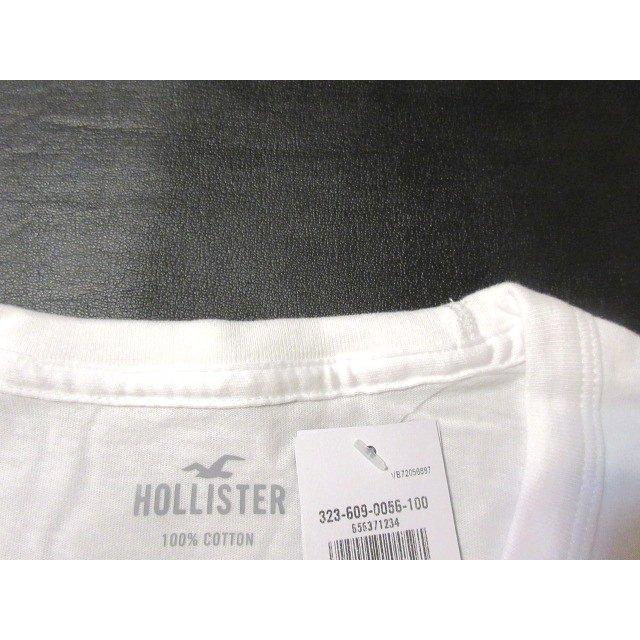 本物正規◆ホリスター◆Tシャツ アップリケ 0056-100■白■新品/綿100％ HOLLISTER｜fortlee｜04