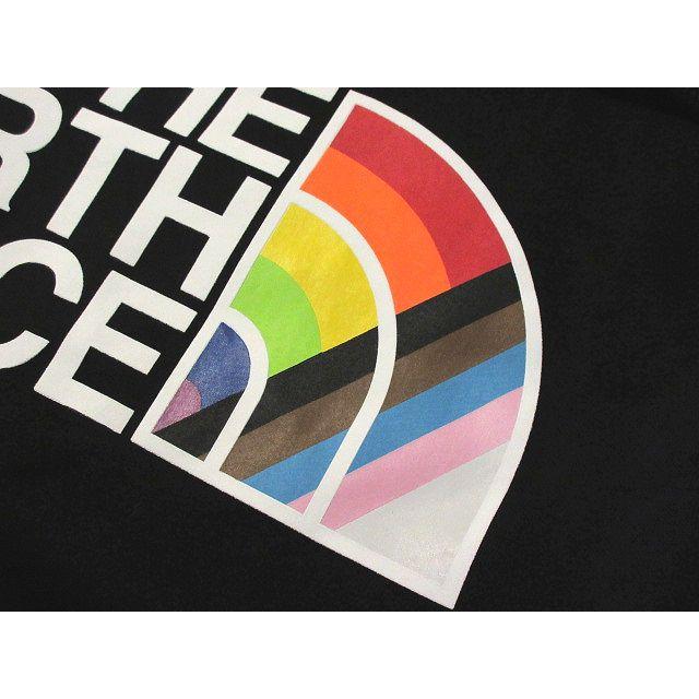 本物正規 ノースフェイス スウェットパーカー PRIDE■黒■新品 アメリカ限定 JK3 裏地起毛 The North Face｜fortlee｜04