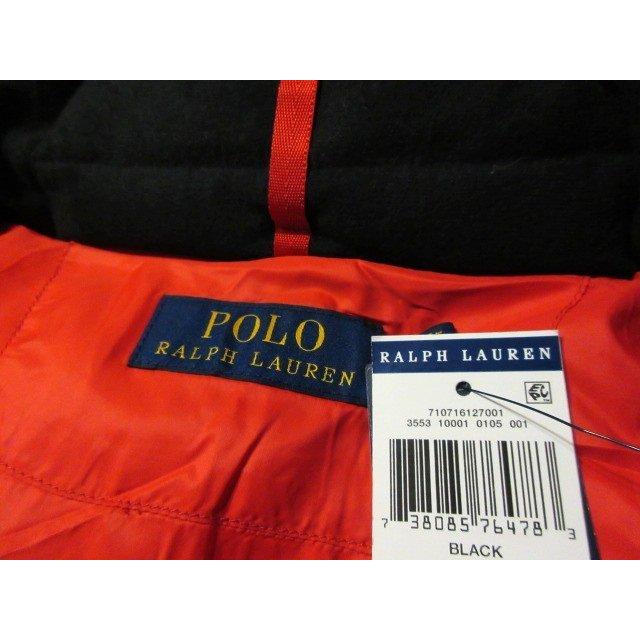 本物正規◆ポロ ラルフローレン ダウンジャケット ビッグポニー 黒■新品 0105-001　POLO RALPHLAUREN 表記サイズ： ラルフローレン ダウンジャケット 着丈68cm 着丈cm
