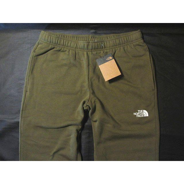 本物正規◆ノースフェイス スウェット パンツ ジョガー BOX NSE■MILITARY OLIVE カーキグリーン■新品/アメリカ限定■37U/裏地起毛 HALFDOME The North Face｜fortlee｜02