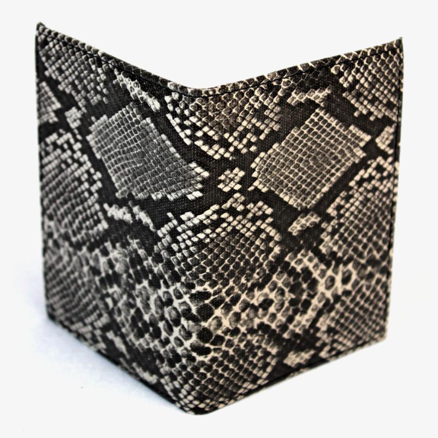 ヘビ柄 パス入 カードケース 19030 レディース財布 メンズ財布