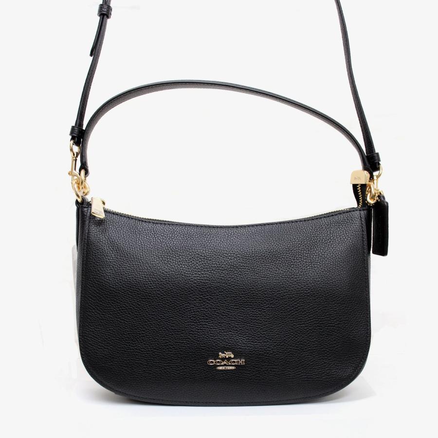 COACH コーチ チェルシー ２WAYワンショルダーショルダー56819 黒 COACH コーチ 56819 チェルシー クロスボディ バッグ ブラック